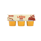1 pack of Lasso brand crisp apple gelatin packs on a white background