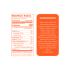 ORANGE CREAM GELATIN CUPS