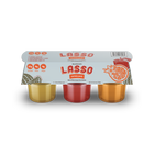 1 pack of Lasso brand variety gelatin packs on a white background